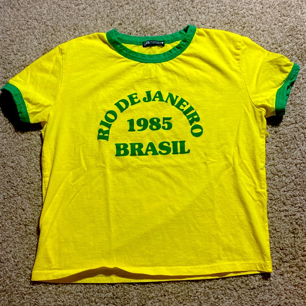 Zara, large Brasil tshirt